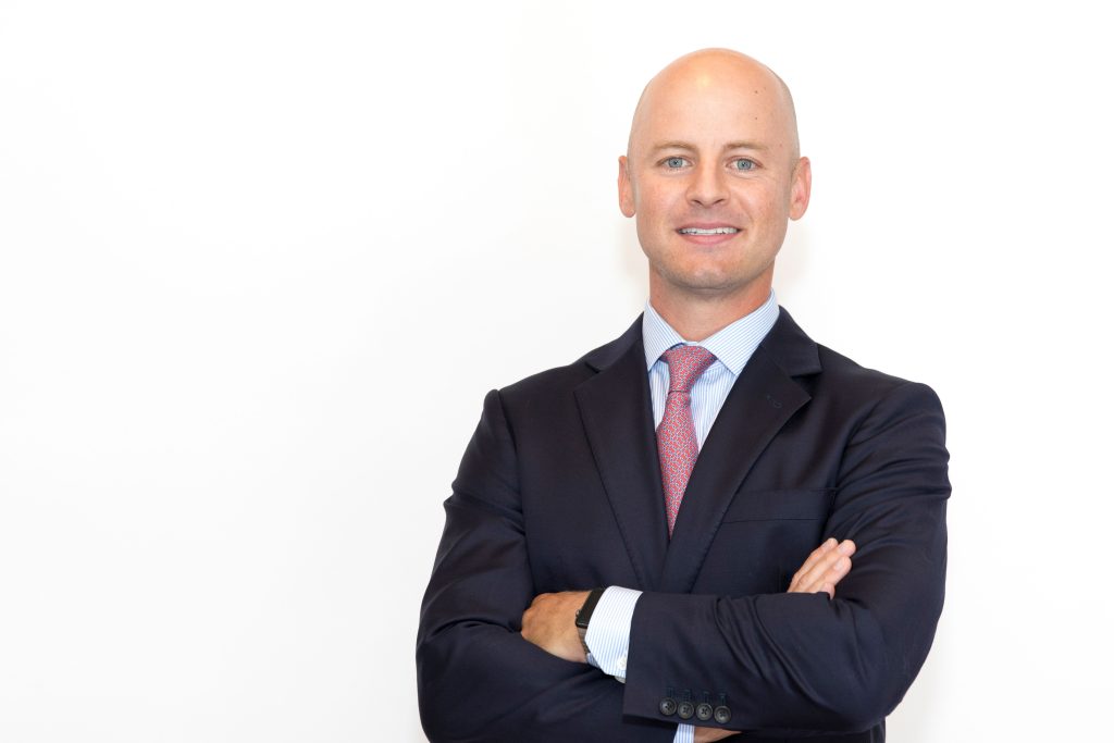 portrait of business man in studio in bronxville